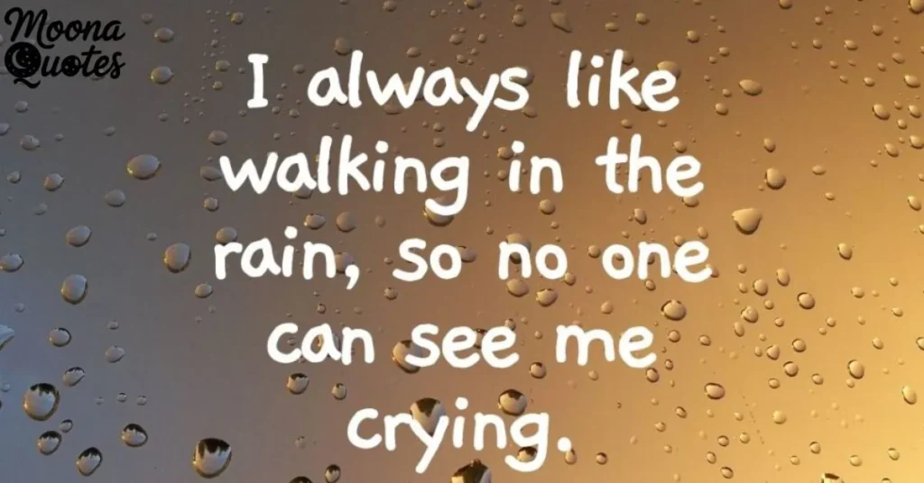 Quotes Highlighting Love’s Strength in the Rain